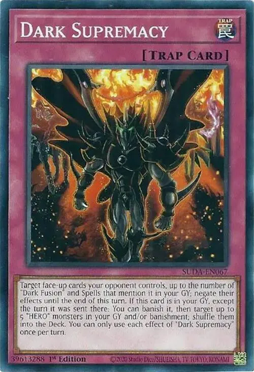 Suprématie des Ténèbres — Supreme Darkness — Yu-Gi-Oh!