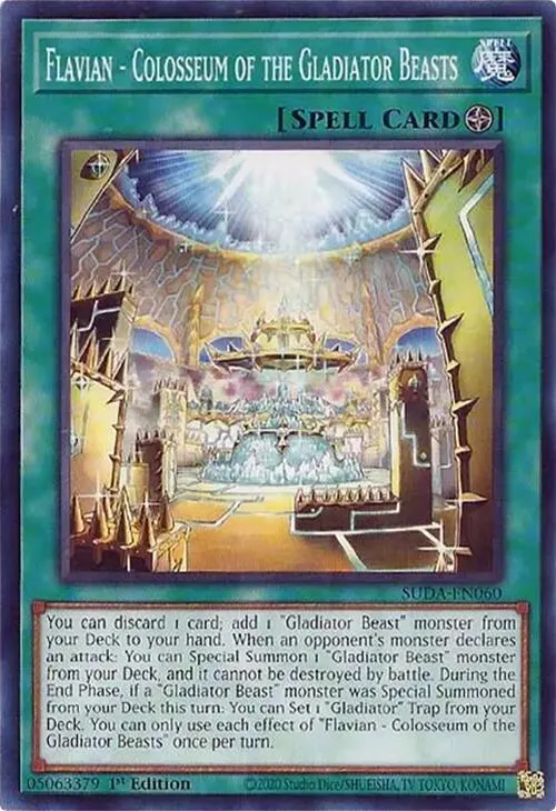 Flavian - Colisée de la Bête Gladiateur — Supreme Darkness — Yu-Gi-Oh!