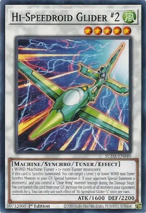Planeur #2 Grande Vitesseroid — Supreme Darkness — Yu-Gi-Oh!