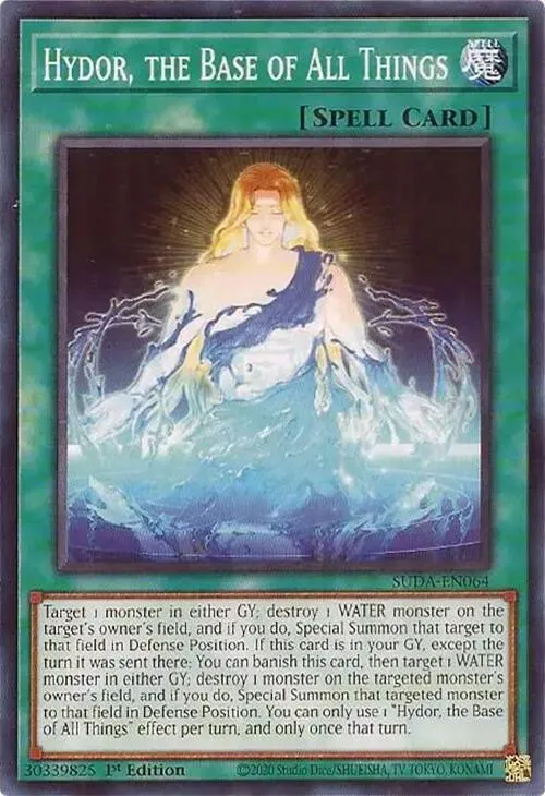 Hydor, la Base de Toute Chose — Supreme Darkness — Yu-Gi-Oh!
