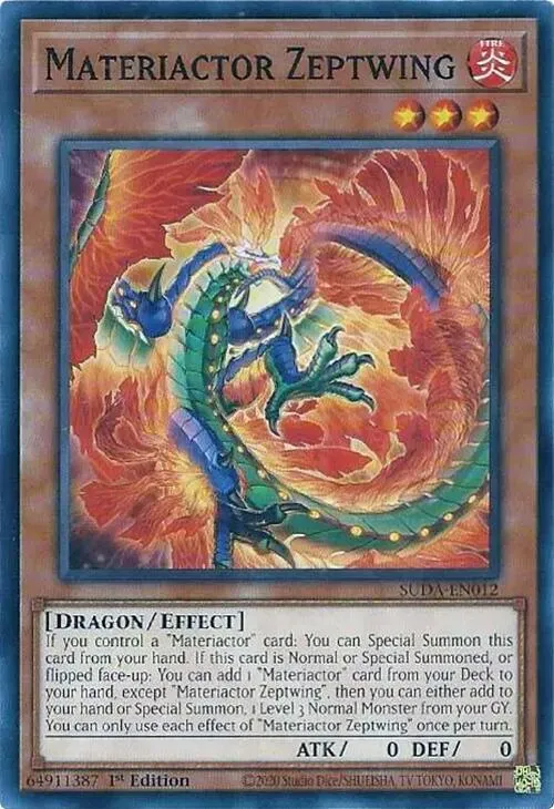 Matériacteur Zeptaile — Supreme Darkness — Yu-Gi-Oh!