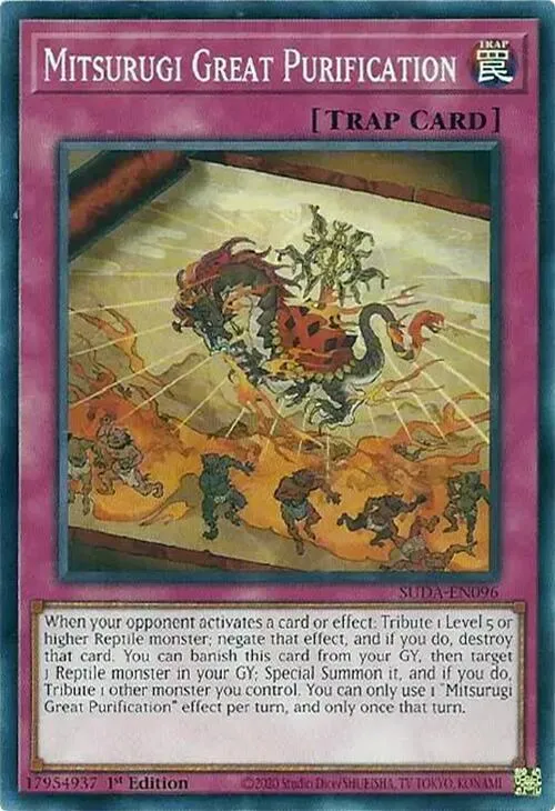 Grande Purification Mitsurugi — Supreme Darkness — Yu-Gi-Oh!