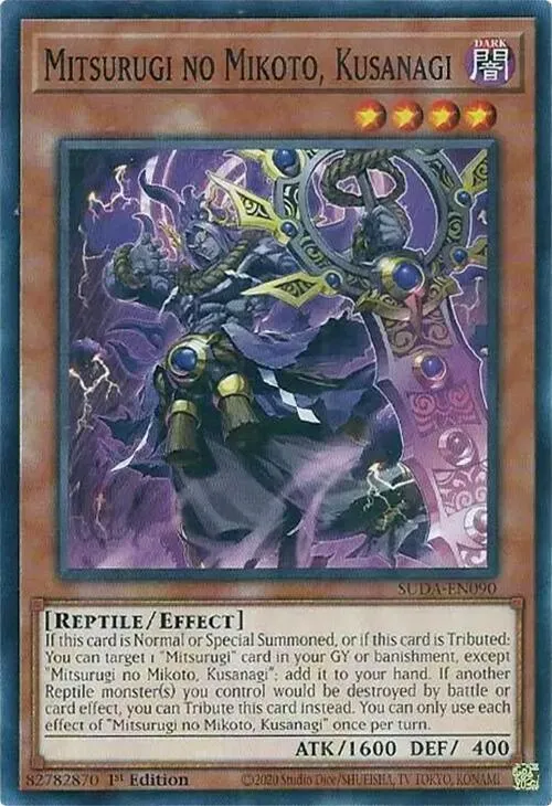Mitsurugi no Mikoto, Kusanagi — Supreme Darkness — Yu-Gi-Oh!