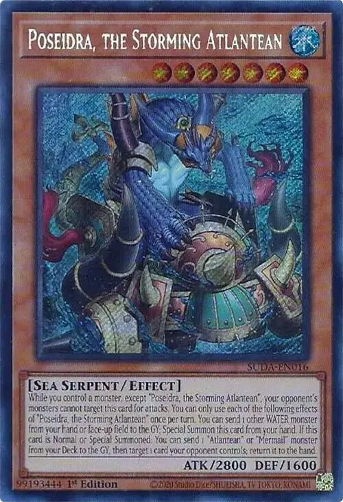 Poseidra, l'Effréné de l'Atlantide — Supreme Darkness — Yu-Gi-Oh!