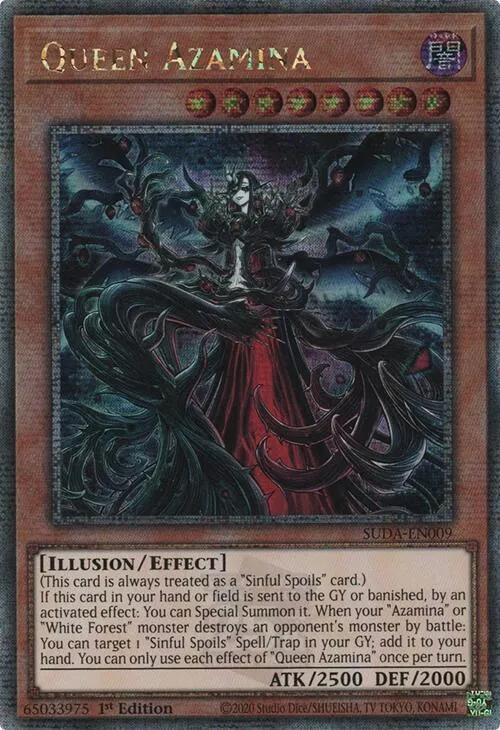 Reine Azamina — Supreme Darkness — Yu-Gi-Oh!