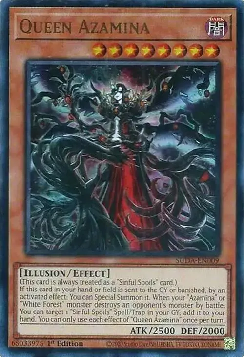Reine Azamina — Supreme Darkness — Yu-Gi-Oh!
