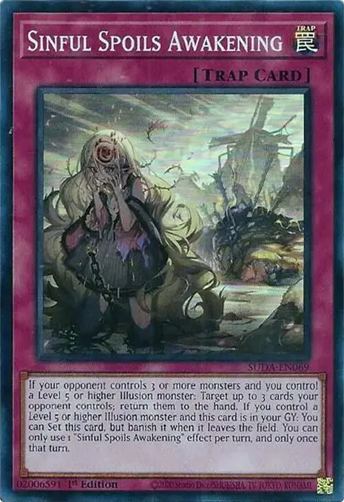 Éveil du Butin du Péché — Supreme Darkness — Yu-Gi-Oh!