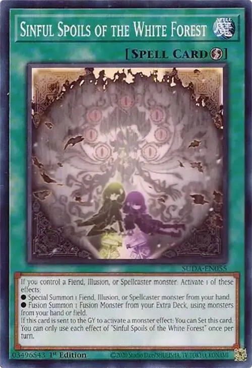 Butin du Péché de la Forêt Blanche — Supreme Darkness — Yu-Gi-Oh!