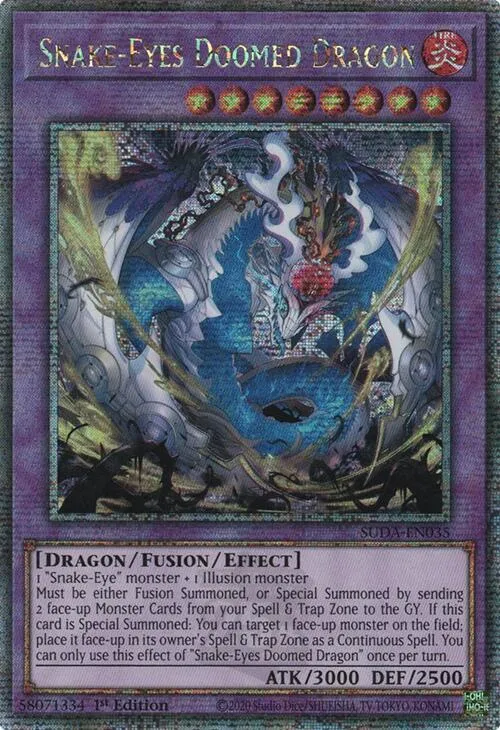 Dragon Maudit de l'Œil de Serpent — Supreme Darkness — Yu-Gi-Oh!
