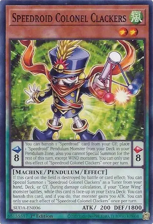 Colonel Tac-Tac Vitesseroid — Supreme Darkness — Yu-Gi-Oh!