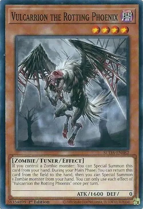 Vulcarrion le Phénix en Décomposition — Supreme Darkness — Yu-Gi-Oh!