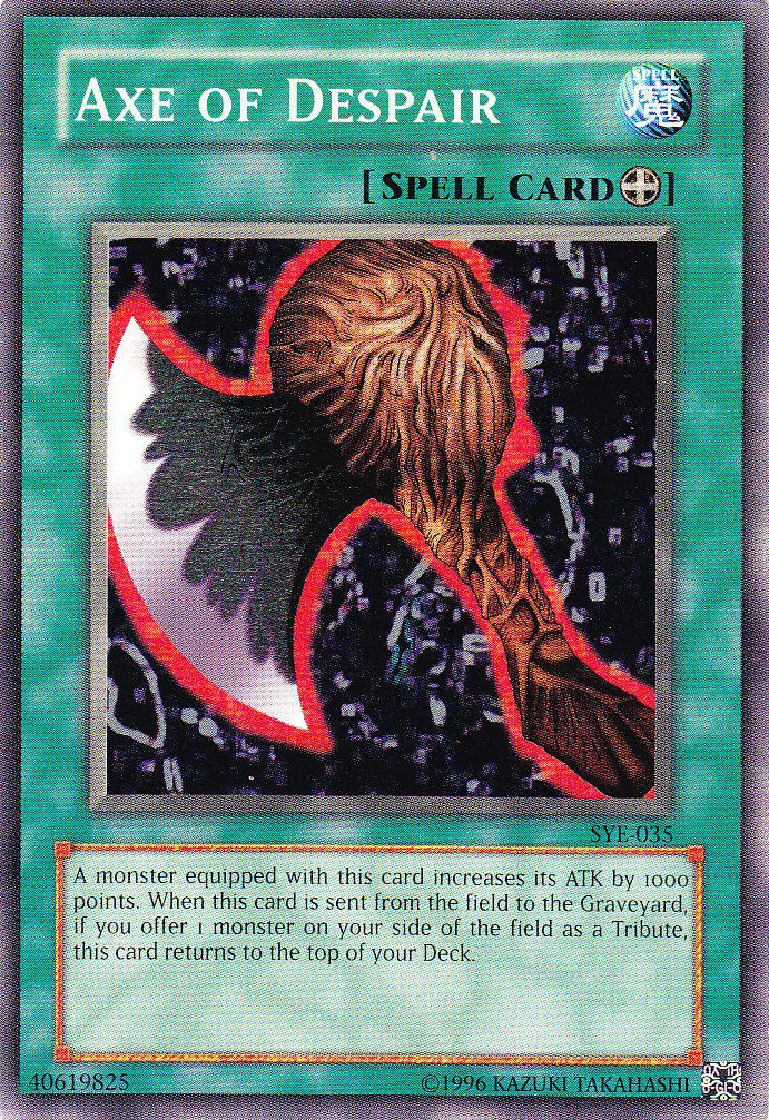 Hache du Désespoir — Starter Deck: Yugi Evolution - Unlimited — Yu-Gi-Oh!