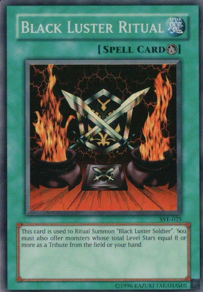 Rituel du Lustre Noir — Starter Deck: Yugi Evolution - Unlimited — Yu-Gi-Oh!