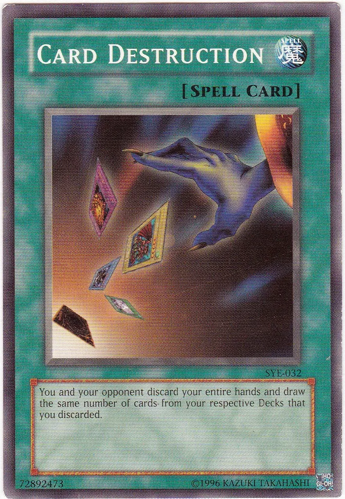 Destruction de Carte — Starter Deck: Yugi Evolution - Unlimited — Yu-Gi-Oh!