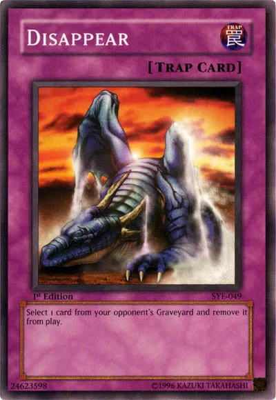 Disparaître — Starter Deck: Yugi Evolution — Yu-Gi-Oh!