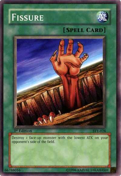 Fissure — Starter Deck: Yugi Evolution — Yu-Gi-Oh!