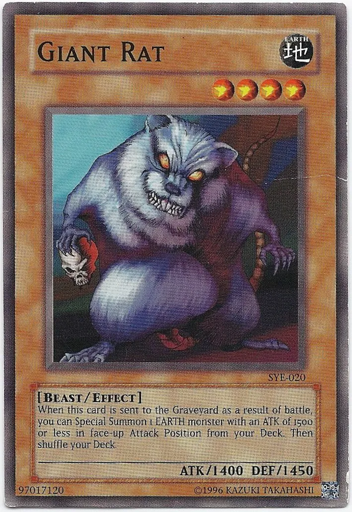 Rat Géant — Starter Deck: Yugi Evolution - Unlimited — Yu-Gi-Oh!