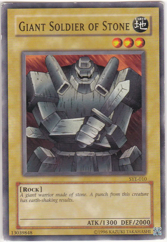 Soldat Géant de Pierre — Starter Deck: Yugi Evolution - Unlimited — Yu-Gi-Oh!