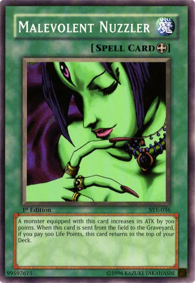 Nuzzler Maléfique — Starter Deck: Yugi Evolution — Yu-Gi-Oh!