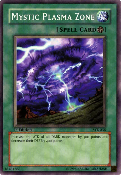 Zone de Plasma Mystique — Starter Deck: Yugi Evolution — Yu-Gi-Oh!