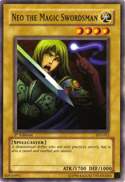 Néo le Spadassin Magique — Starter Deck: Yugi Evolution — Yu-Gi-Oh!