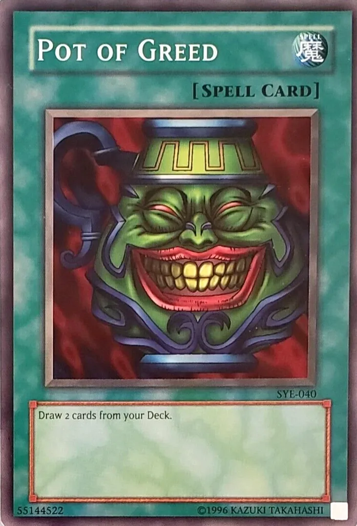 Pot de Cupidité — Starter Deck: Yugi Evolution - Unlimited — Yu-Gi-Oh!