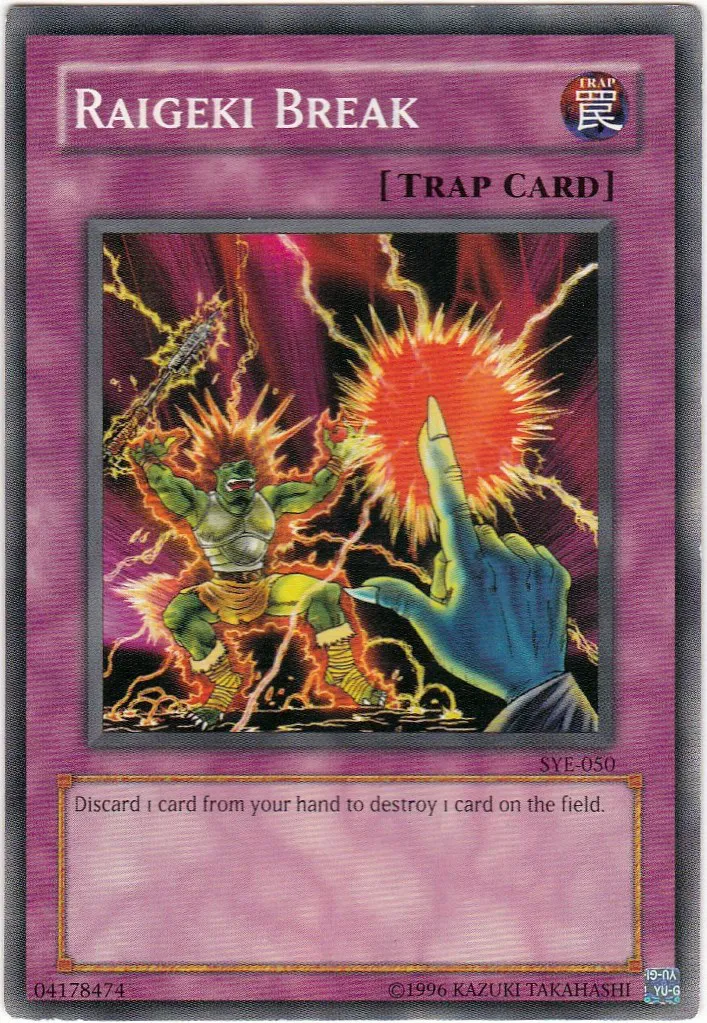 Interruption de Raigeki — Starter Deck: Yugi Evolution - Unlimited — Yu-Gi-Oh!