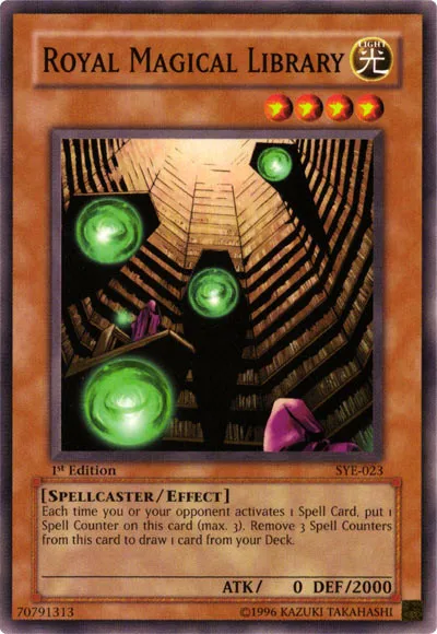 Bibliothèque Magique Royale — Starter Deck: Yugi Evolution — Yu-Gi-Oh!