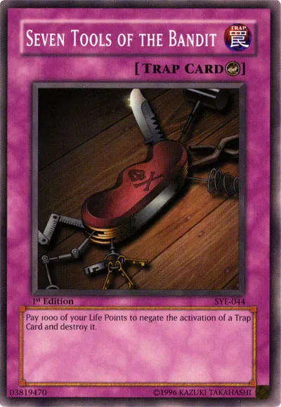 Sept Outils du Bandit — Starter Deck: Yugi Evolution — Yu-Gi-Oh!