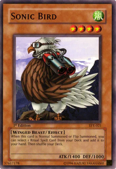 Oiseau Supersonique — Starter Deck: Yugi Evolution — Yu-Gi-Oh!