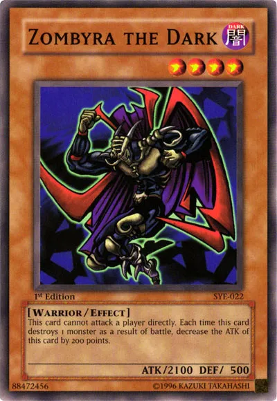Zombyra la Ténébreuse — Starter Deck: Yugi Evolution — Yu-Gi-Oh!