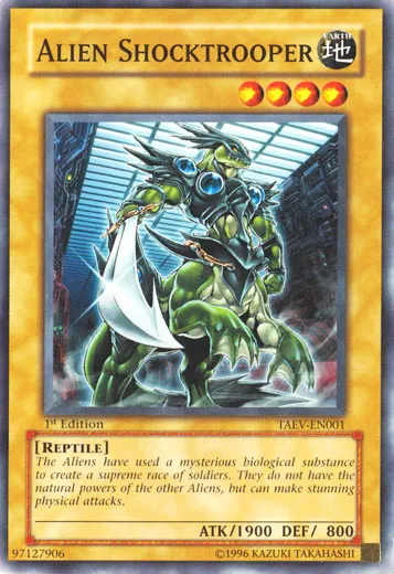 Soldat d'Élite Alien — Tactical Evolution — Yu-Gi-Oh!
