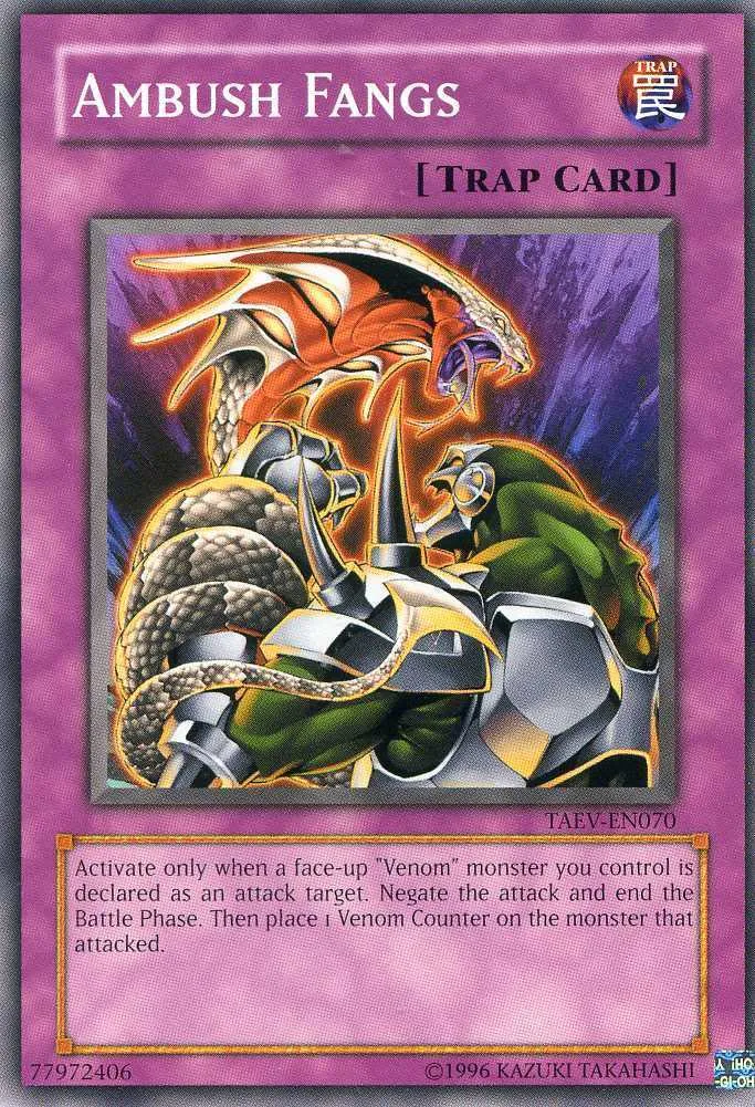 Ambush Fangs — Tactical Evolution - Unlimited — Yu-Gi-Oh!
