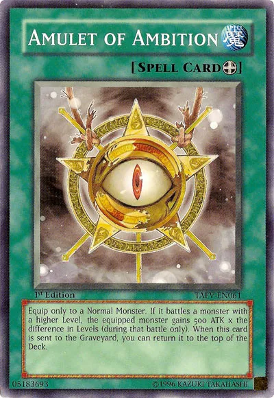 Collier d'Ambition — Tactical Evolution — Yu-Gi-Oh!