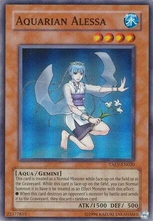 Alessa Aquatique — Tactical Evolution - Unlimited — Yu-Gi-Oh!