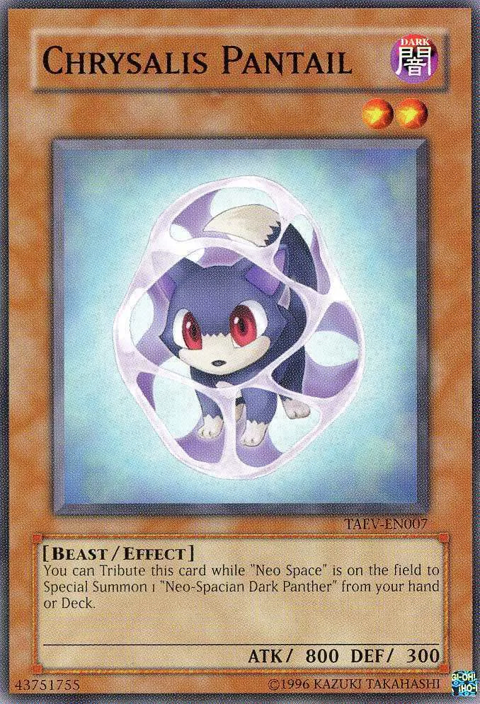 Chaton Chrysalide — Tactical Evolution - Unlimited — Yu-Gi-Oh!