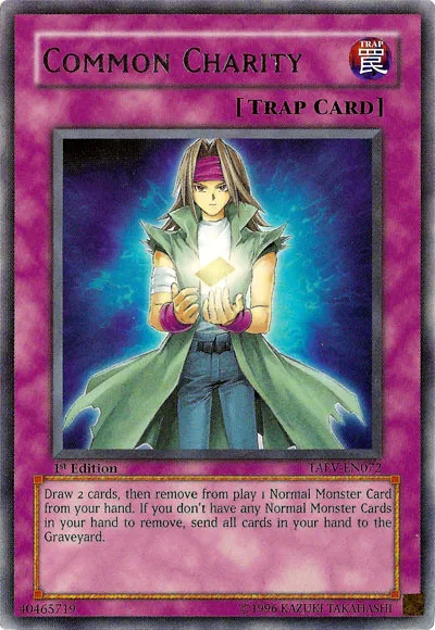 Common Charity — Tactical Evolution — Yu-Gi-Oh!