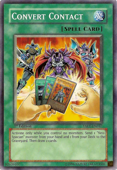 Contact Conversion — Tactical Evolution — Yu-Gi-Oh!