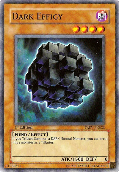 Symbole des Ténèbres — Tactical Evolution — Yu-Gi-Oh!