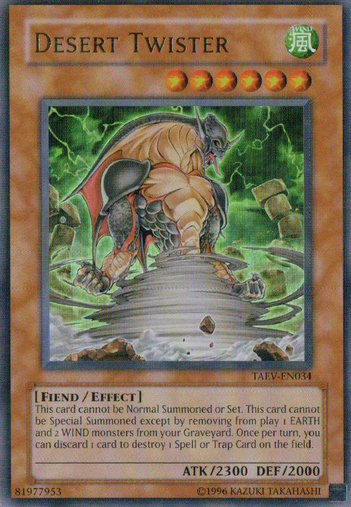Tornade du Désert — Tactical Evolution - Unlimited — Yu-Gi-Oh!