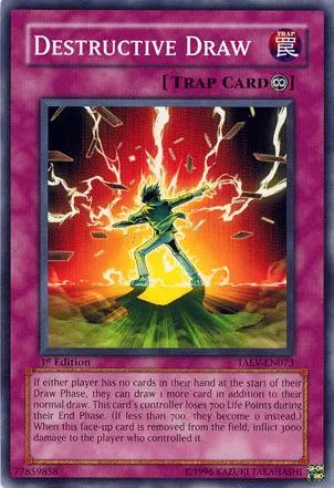 Destructive Draw — Tactical Evolution — Yu-Gi-Oh!