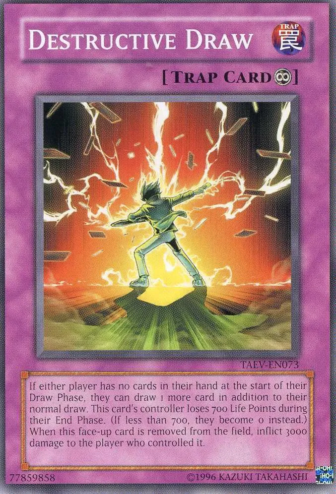 Destructive Draw — Tactical Evolution - Unlimited — Yu-Gi-Oh!
