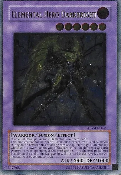 Darkbright, HÉROS Élémentaire — Tactical Evolution - Unlimited — Yu-Gi-Oh!