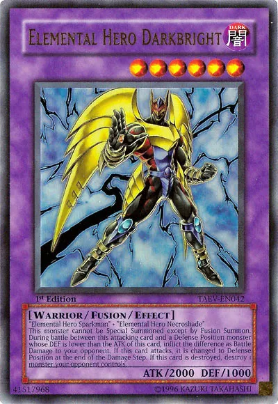 Darkbright, HÉROS Élémentaire — Tactical Evolution — Yu-Gi-Oh!