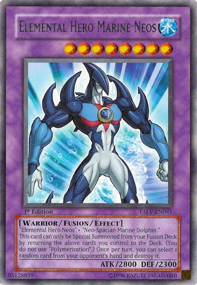 Néos Marin, HÉROS Élémentaire — Tactical Evolution — Yu-Gi-Oh!