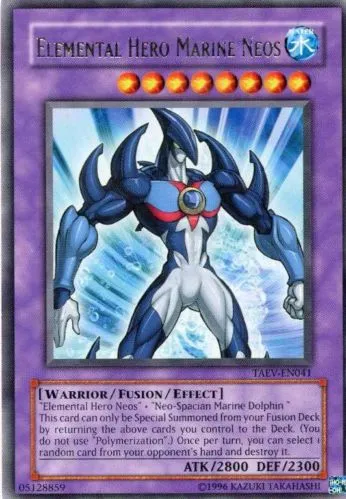 Néos Marin, HÉROS Élémentaire — Tactical Evolution - Unlimited — Yu-Gi-Oh!