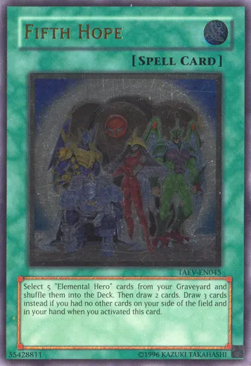 Espoir des Cinq — Tactical Evolution - Unlimited — Yu-Gi-Oh!
