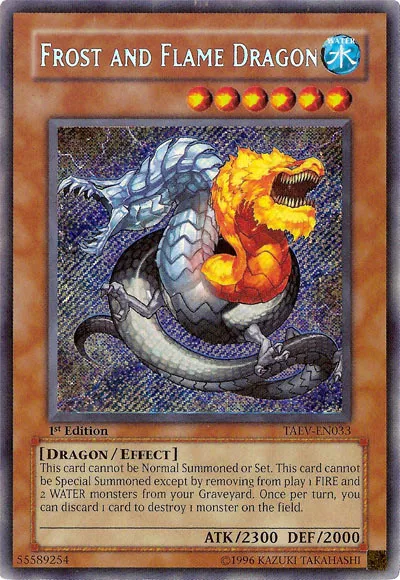 Dragon de Feu et de Glace — Tactical Evolution — Yu-Gi-Oh!