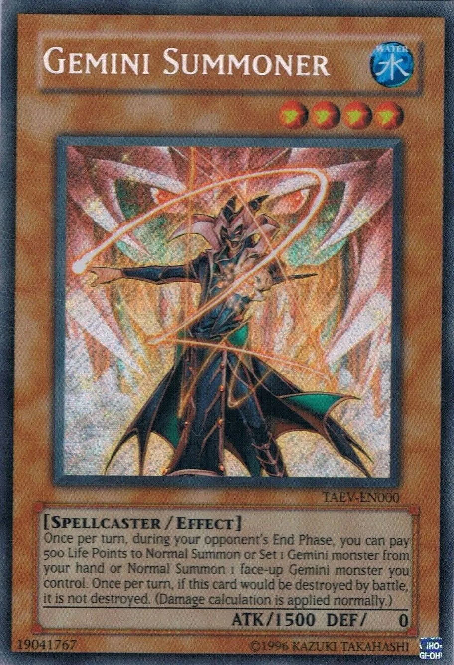 Invocateur Gémeau — Tactical Evolution - Unlimited — Yu-Gi-Oh!