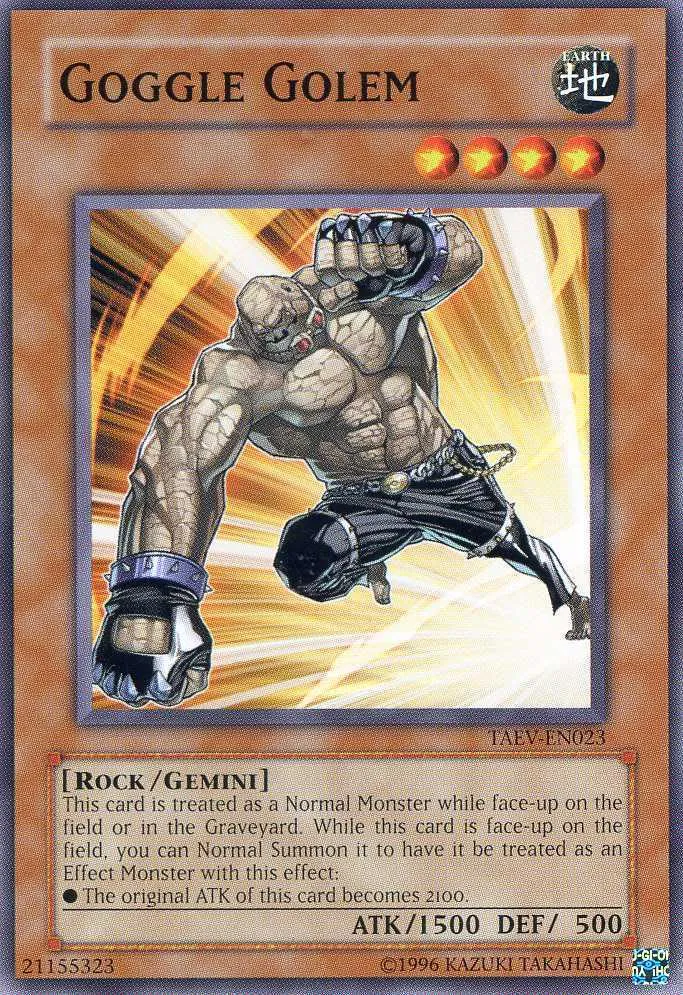Punk Golem — Tactical Evolution - Unlimited — Yu-Gi-Oh!